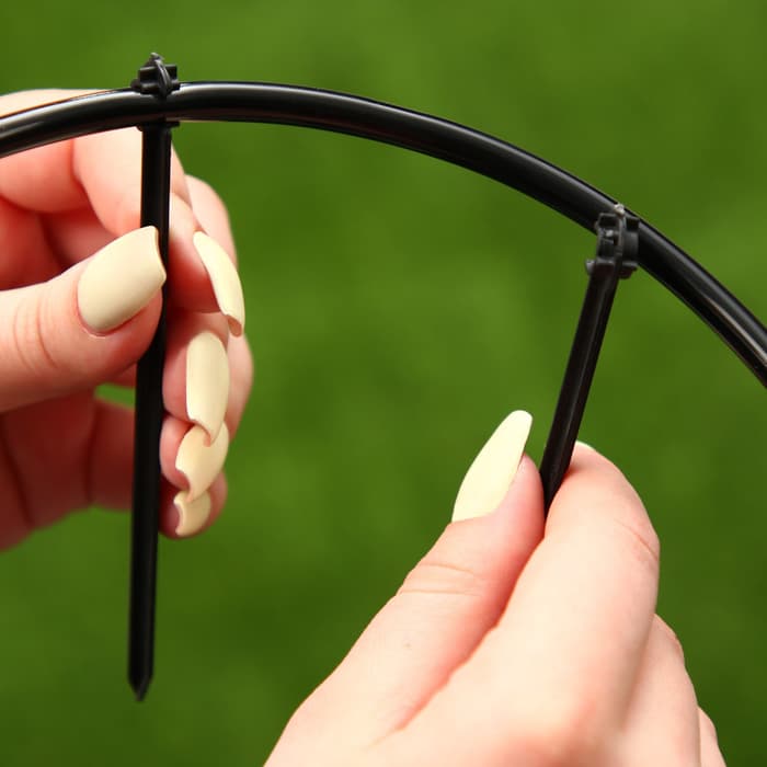 Колышек для капельной трубки, d=5 мм, пластик, Greengo