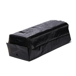 Пакет для рассады, 1.6 л, 8×30 см, полиэтилен толщиной 50 мкм, с перфорацией, чёрный, Greengo