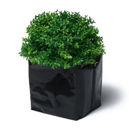 Пакет для рассады, 300 мл, 13×7 см, полиэтилен, толщина 50 мкм, с перфорацией, чёрный, Greengo