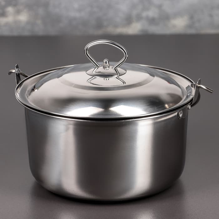 Котелок «Походный», 3 л, d=22 см, нержавеющая сталь