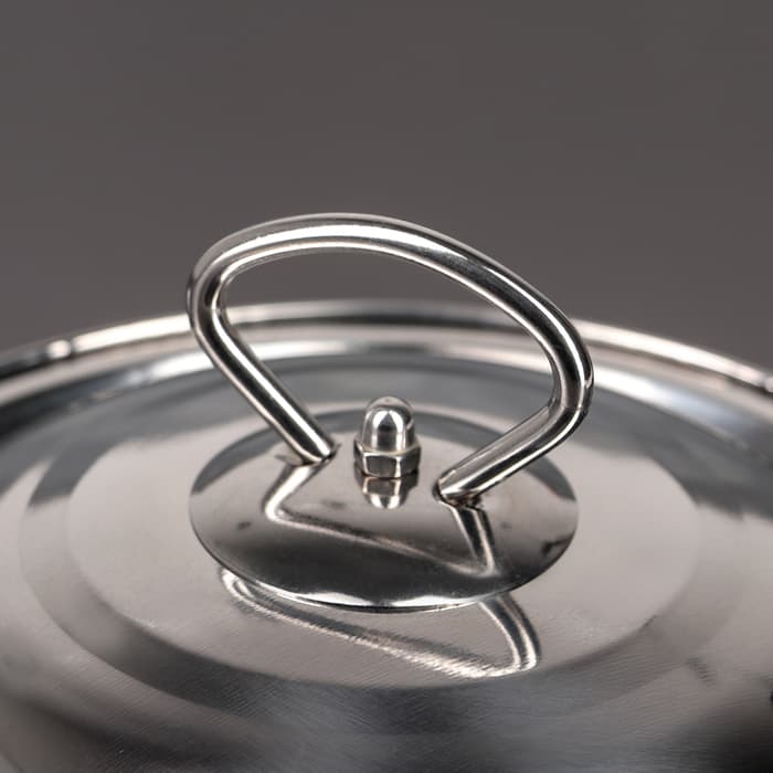 Котелок «Походный», 1.7 л, 18×10 см, нержавеющая сталь, серебристый