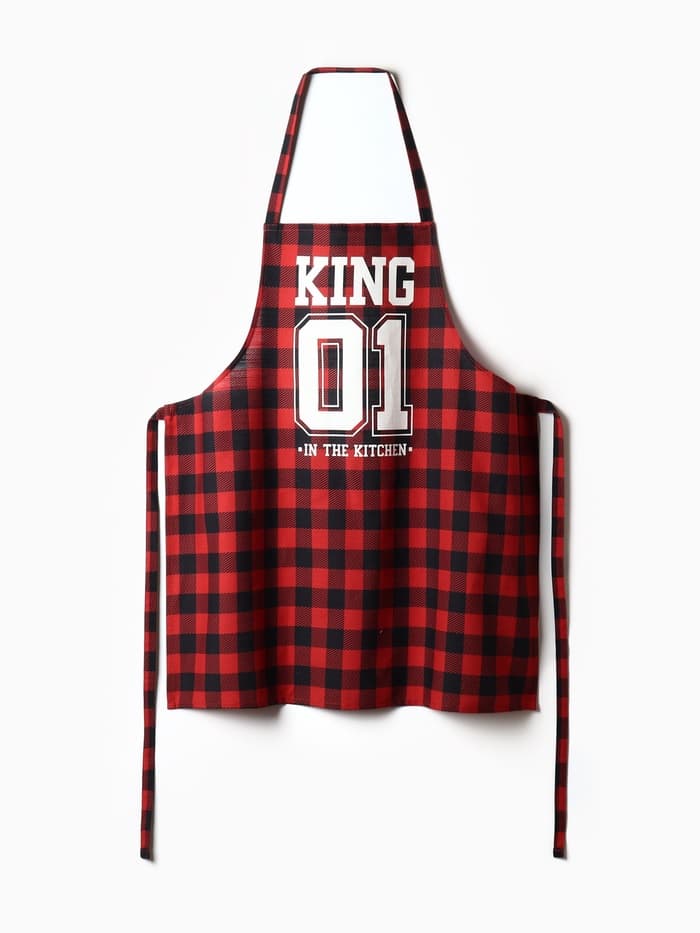 Фартук кухонный мужской «Этель. Король кухни» 77×75 см, 100% хлопок