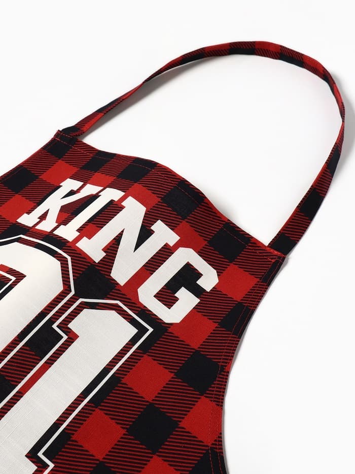 Фартук кухонный мужской «Этель. Король кухни» 77×75 см, 100% хлопок