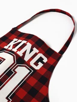 Фартук кухонный мужской «Этель. Король кухни» 77×75 см, 100% хлопок