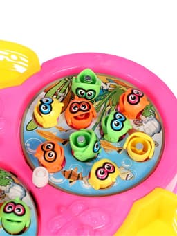 Рыбалка «Бабочка»: 18 рыбок, 2 удочки, заводная, МИКС