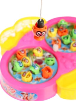 Рыбалка «Бабочка»: 18 рыбок, 2 удочки, заводная, МИКС