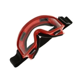 Очки-маска для езды на мототехнике, стекло прозрачное, жёлтые