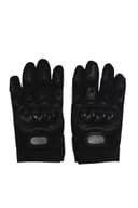 Перчатки мотоциклетные с защитными вставками, пара, размер M, черные