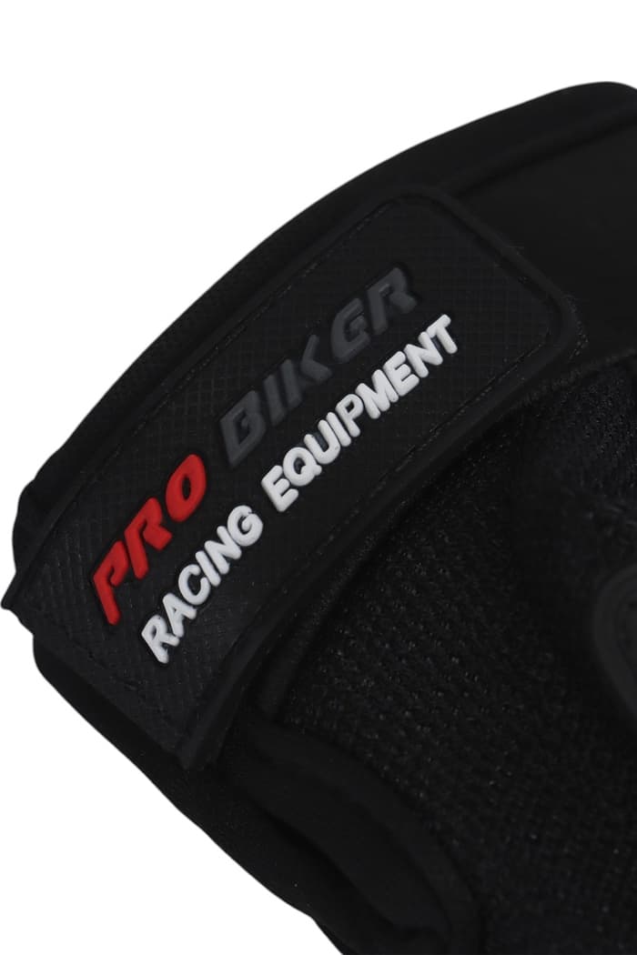 Перчатки мотоциклетные с защитными вставками, пара, размер M, черные