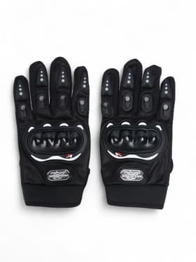 Перчатки мотоциклетные с защитными вставками, пара, размер XL, черные