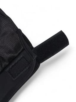 Перчатки мотоциклетные с защитными вставками, пара, размер XL, черные