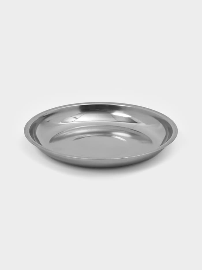 Тарелка «Мэйли», 330 мл, d=17 см, толщина 0.33 мм, нержавеющая сталь