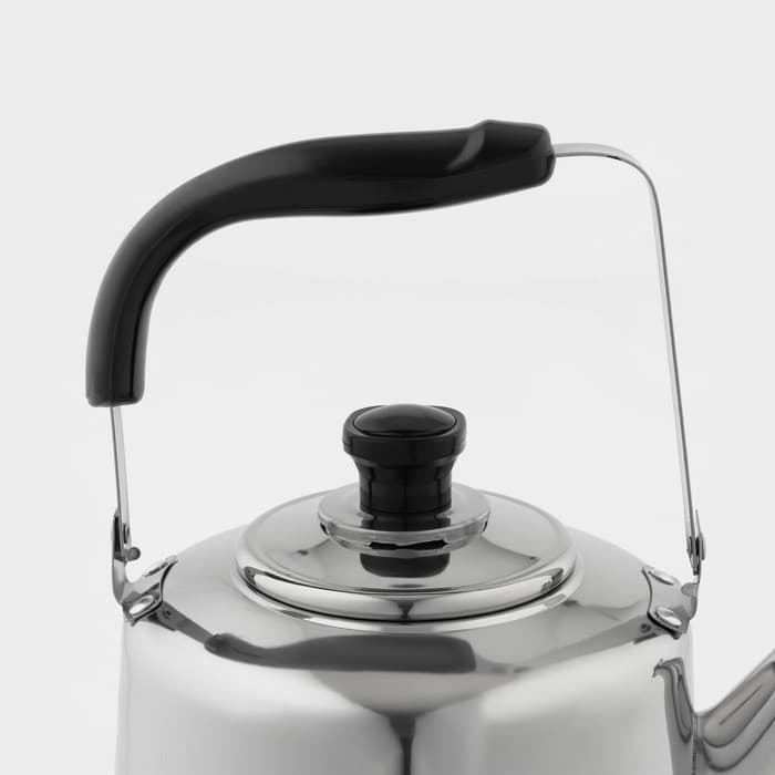 Чайник «Чайковский», 3 л, нержавеющая сталь, хромированный