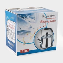 Чайник «Чайковский», 3 л, нержавеющая сталь, хромированный