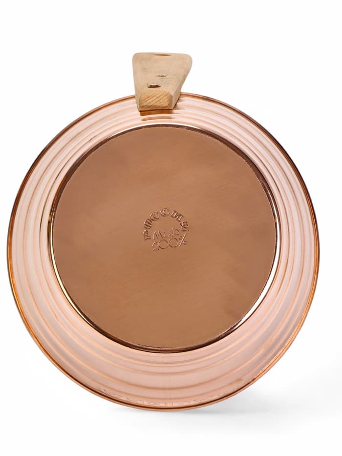 Набор для бани и сауны «Каменка», из двух предметов: ушат, 5 л, медь, деревянная ручка и черпак, 200 мл, медь, деревянная ручка