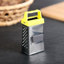 Тёрка четырёхгранная c магнитом Доляна, 3.5×7×3 см, МИКС