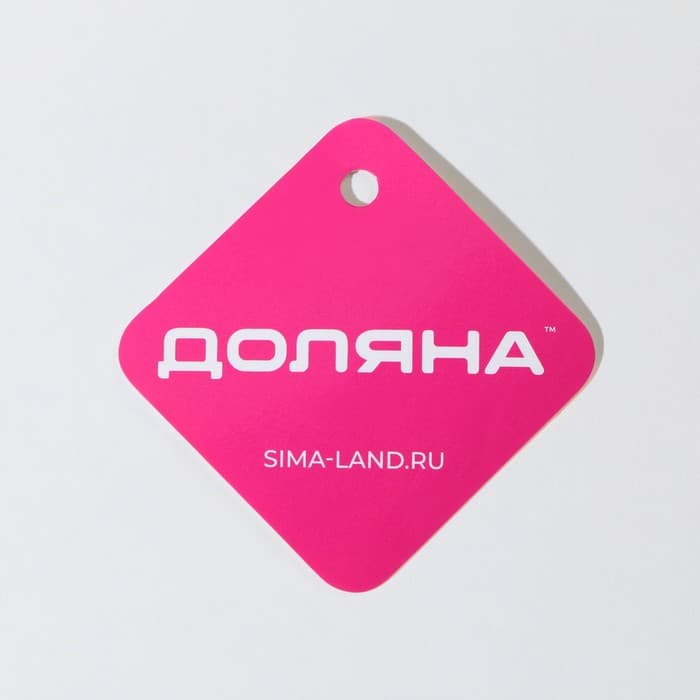 Корзина для продуктов Доляна, 40×25×10 см, плетёная, пластик, коричневая