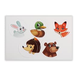 Настольная игра на пространственное мышление «Найди зверят», 20 карточек, поле, 4+