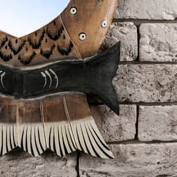 Панно зеркальное «Сова», 1.5×33×60 см