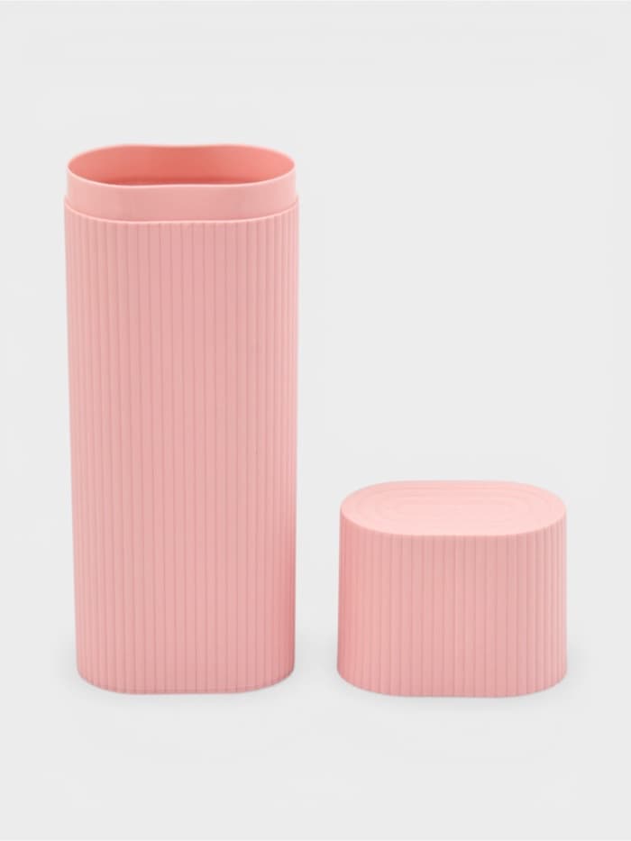 Футляр для зубной щётки и пасты, 19.5×6.5×4.5 см, МИКС
