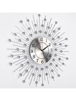 Часы настенные интерьерные «Сферы», серия: Ажур, бесшумные, плавный ход, d=58 см, циферблат d=22 см, от батарейки 1×АА