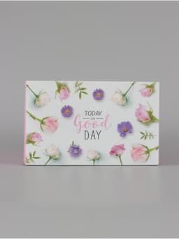 Коробка для капкейков, кондитерская упаковка, 4 ячейки «Today is a good day», 16×16×10 см