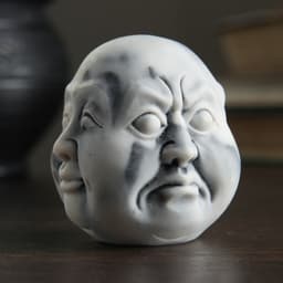 Фигурка «Многоликий Будда», мраморная крошка, 6 см