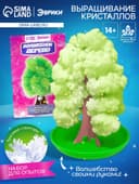 Выращивания кристалла «Волшебное дерево», цвет зелёный