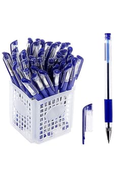 Ручка шариковая Calligrata, синий стержень, узел 0.5 мм, резиновый упор