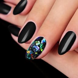 Радужные хлопья для декора «Битое стекло», голографические