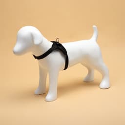 Шлейка К7, размер М, ОГ 52-66 см, вес 9.5-17.5 кг, мягкая, светоотражающая, чёрная