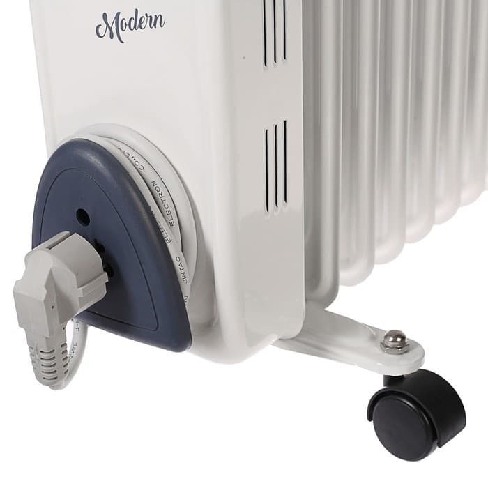 Обогреватель масляный ENGY EN-2211 Modern, 11 секций, напольный, 2500 Вт, 25 м², белый