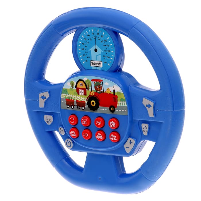 Музыкальная игрушка «Я водитель», звуковые эффекты, синий