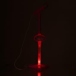 Микрофон ZABIAKA Микрофон на стойке «Ты звезда», высота 80 см, розовый