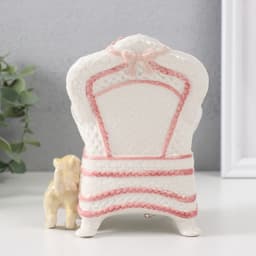 Сувенир музыкальный механический «Котята в кресле», 14×13×10.5 см