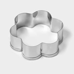 Формы для печенья Доляна «Новогодняя сказка», набор 12 шт., нержавеющая сталь, серебристые