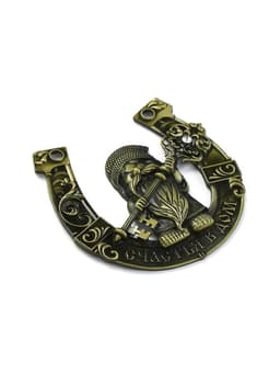 Подкова домовой «Счастья в дом», 7×7 см