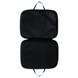 Папка с ручками текстильная А4, 350×270×20 мм, Calligrata «Офис», нейлон 600D, двуцветный кант, чёрная