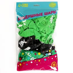 Воздушные шары латексные 12" «23 Февраля», 50 шт.