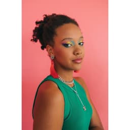 Клипсы для ушей QF «Кисти», цвет ярко-красный, L кисти 7 см