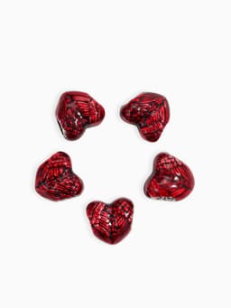 Шарм талисман «Сердце», красный