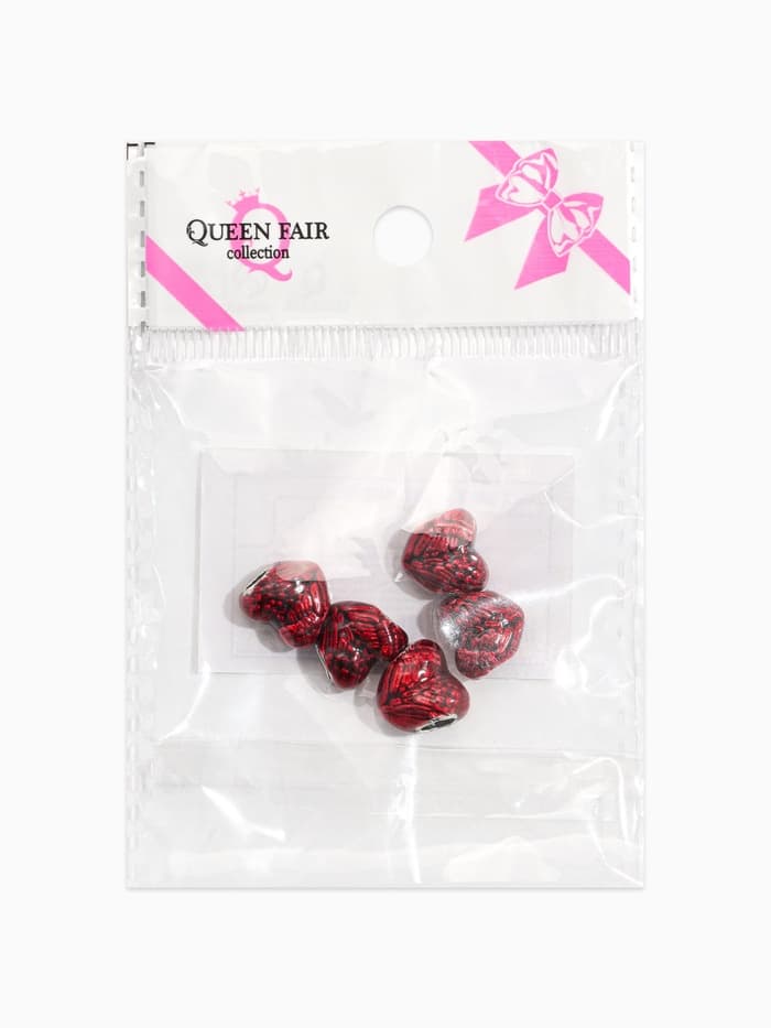 Шарм талисман «Сердце», красный