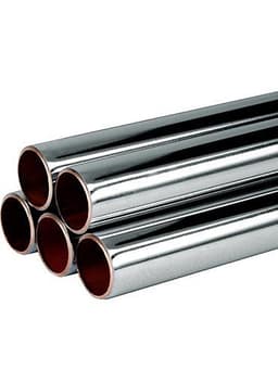 Труба круглая хромированная «Джокер» диаметр 25 мм, толщина металла 1 мм, длина 3000 мм