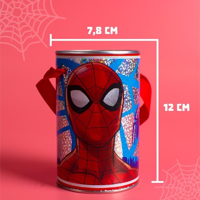 Копилка с голографией, 7.8 см × 7.8 см × 12 см «Спайдер-мен»