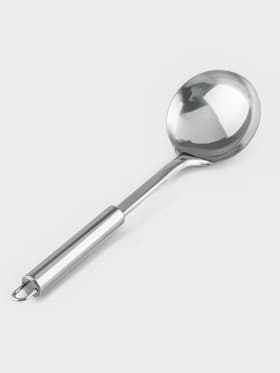 Половник Доляна «Металлик», 70 мл, h=31 см, нержавеющая сталь, серебристый