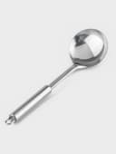 Половник Доляна «Металлик», 70 мл, h=31 см, нержавеющая сталь, серебристый