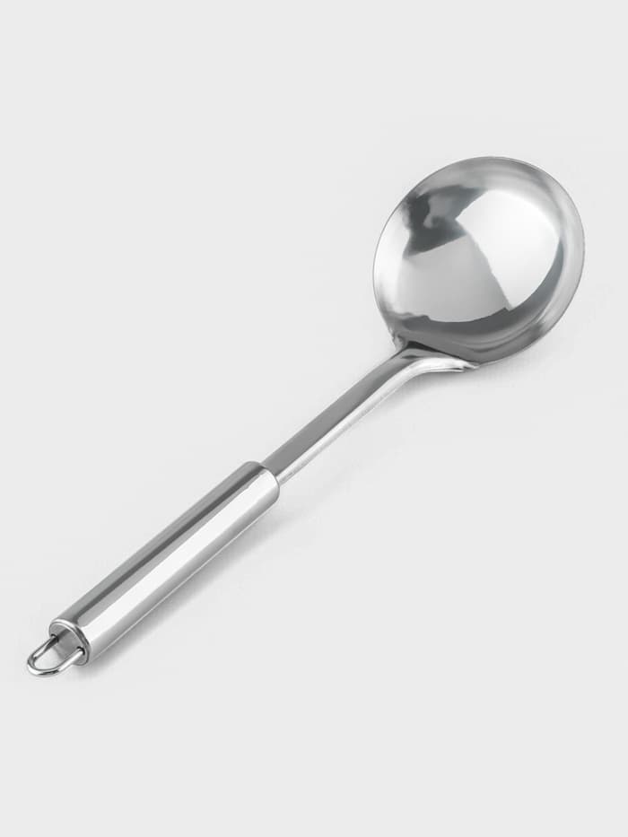 Половник Доляна «Металлик», 70 мл, h=31 см, нержавеющая сталь, серебристый