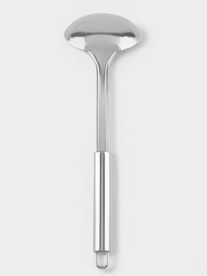 Половник Доляна «Металлик», 70 мл, h=31 см, нержавеющая сталь, серебристый