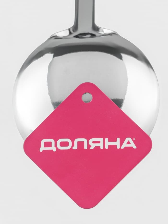 Половник Доляна «Металлик», 70 мл, h=31 см, нержавеющая сталь, серебристый