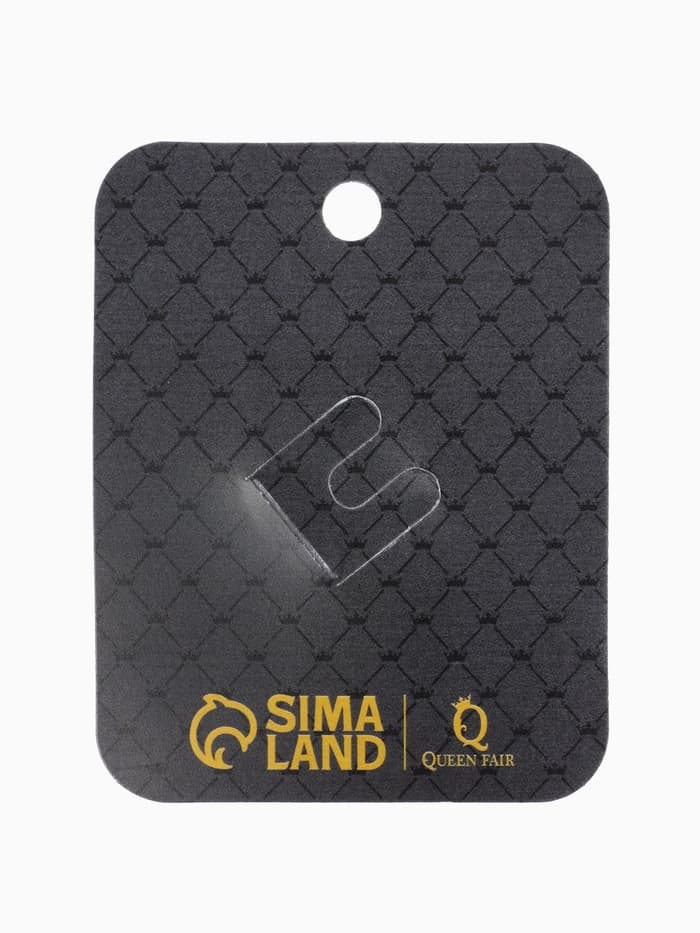 Булавка «Вечеринка», стразы, 7 см, цвет серебро